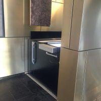Halve deur platformlift