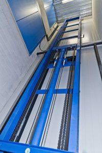 Goederenlift hefmast