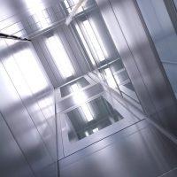 verlichting in schacht luxe platformlift