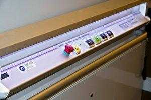 Platformlift drukknoppen bedienng