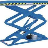 Dubbele verticale schaarlift / heftafel / goederenlift