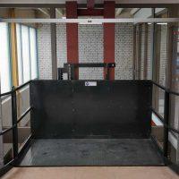 Plateau goederenlift zonder schacht