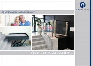 Brochure van de hydro plateaulift