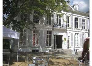 Foto's toegang kasteel Middelheim invalidenlift