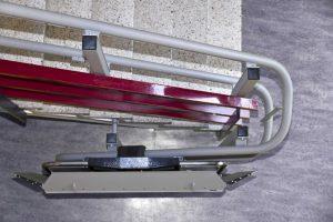 Plateautraplift parkeerstand
