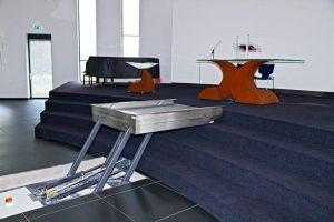 De plateaulift als podiumlift