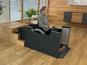 Stepsaver verticale platformlift